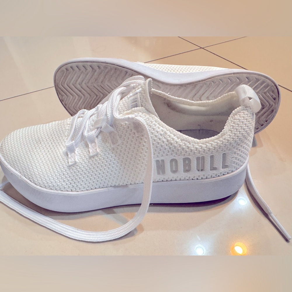 NOBULL Men’s Strength Training White Sneakers